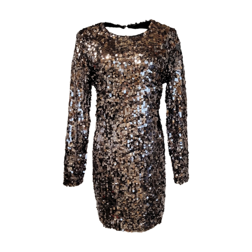 Bardot Valentina Sequin Mini Dress